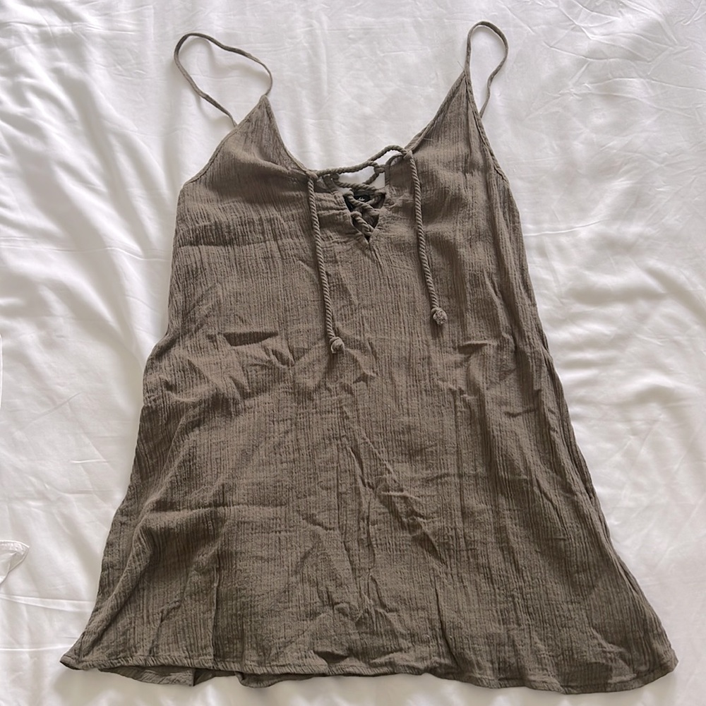 Rusty Cover Up Dress